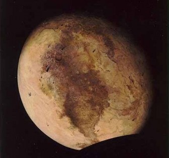 Illustration of Pluto by Pat Rawlings/NASA