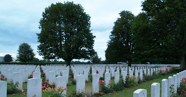 War cemetery, Bayeux, France
