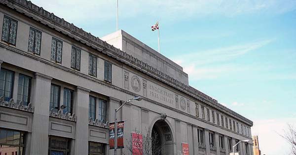 Baltimore's Enoch Pratt Free Library (Photo by Wikimedia user Nfutvol)