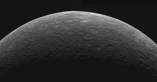 Mercury's craters (NASA/Johns Hopkins University Applied Physics Laboratory/Carnegie Institution of Washington)