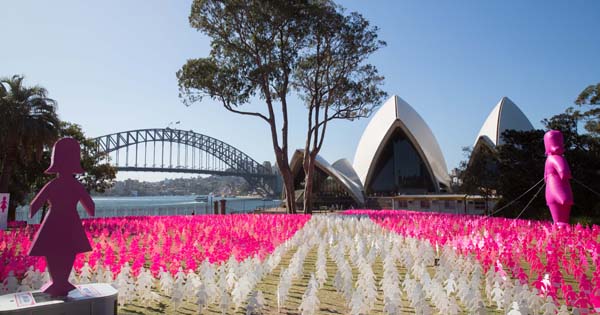 Tribute Field, Sydney (Peter Secheney, Breast Cancer Network Australia)