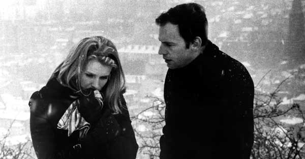 Marie-Christine Barrault and Jean-Louis Trintignant in My Night at Maud's (Everett Collection)