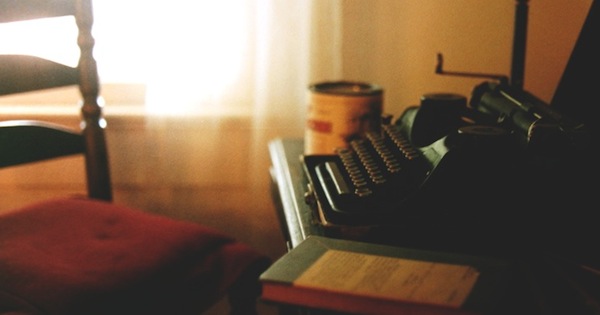 William Faulkner's typewriter (Gary Bridgman, southsideartgallery.com)
