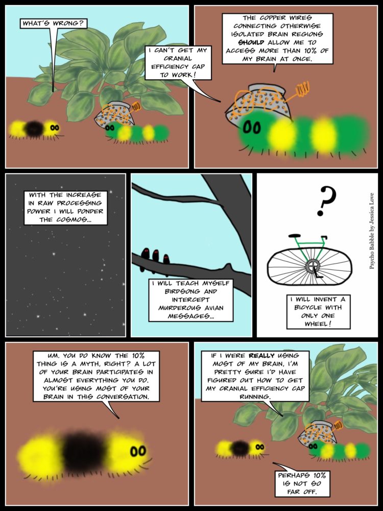 Not Enough Brain (A Webcomic)