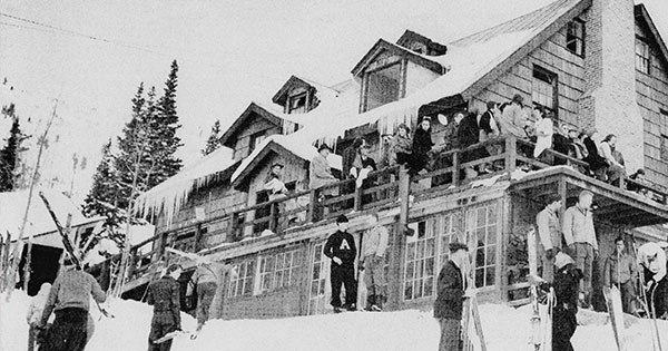 Alta Lodge in 1945 (Alta Historical Society)