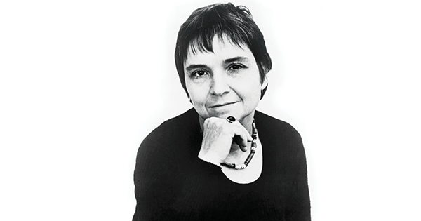 Sylvia Plath described her poetic rival Adrienne Rich as “all vibrant short black hair, great sparkling eyes ... honest, frank, forthright.” (Everett Collection)