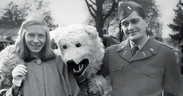 Above: Anne and Paul Dillon in Munich, November 1951. His Army uniform was part of his cover. Opposite: General Polyakov and Nina in New Delhi, circa 1974 (Courtesy Eva Dillon)