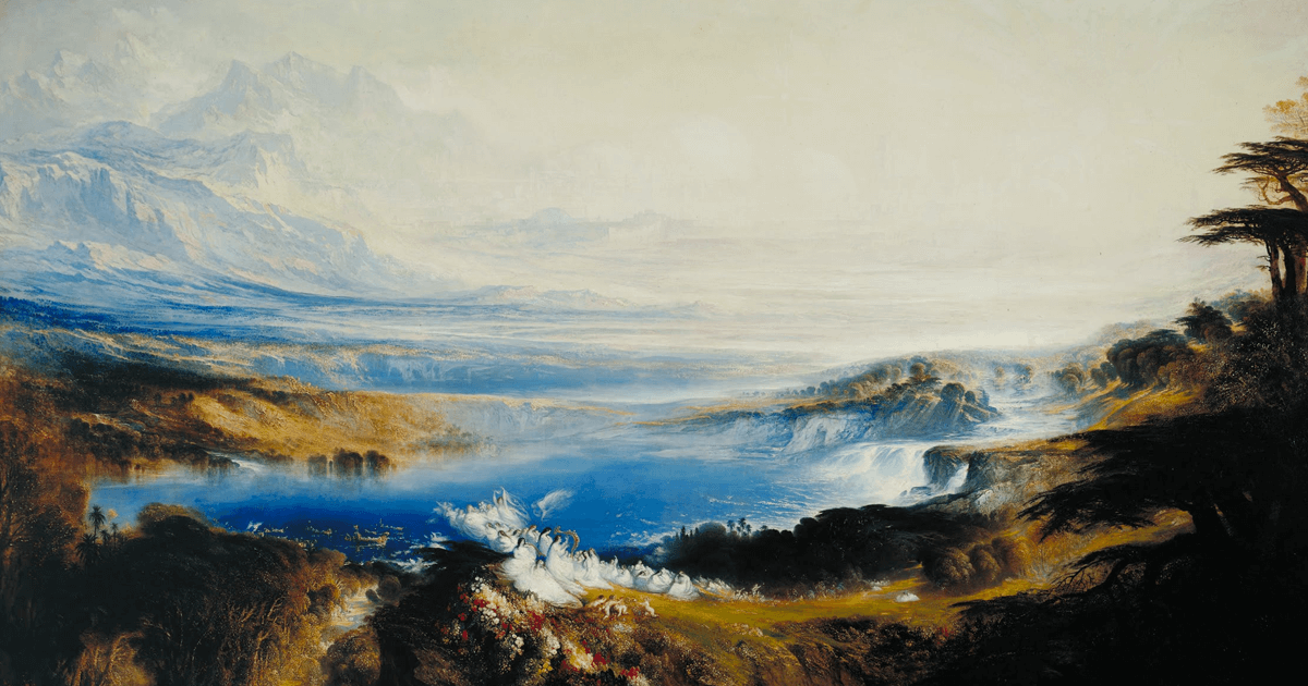 The Plains of Heaven (1853), John Martin [Wikimedia Commons]
