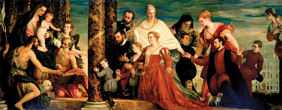 Paolo Veronese, The Madonna of the Cuccina Family, c. 1570 (Wikimedia Commons)
