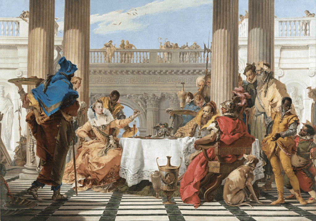 <em>The Banquet of Cleopatra</em> (1744), Giovanni Battista Tiepolo
