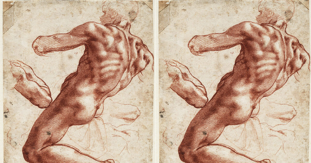 Sketches by Michelangelo