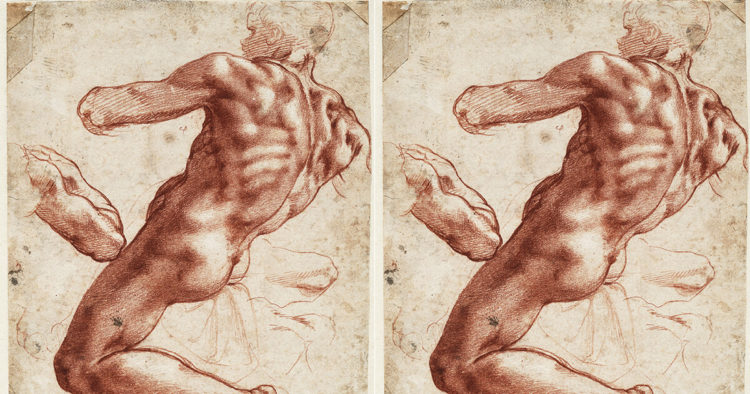 Sketches by Michelangelo
