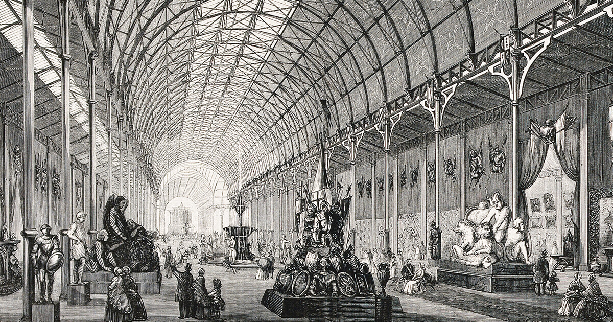 In 1857, the Art Treasures Exhibition in Manchester attracted 1.3 million visitors from all over Europe, Ivan Turgenev among them. (Wikimedia Commons)