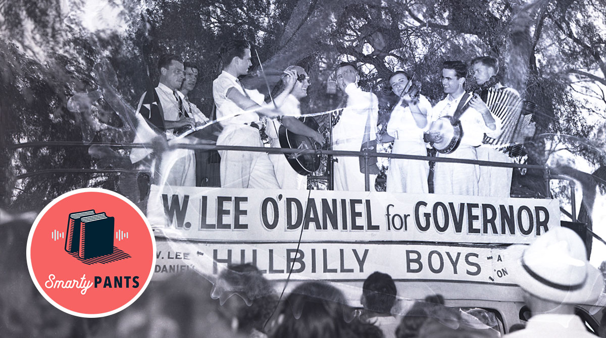 A rally for W. Lee “Pappy” O’Daniel during his 1938 run for Texas governor