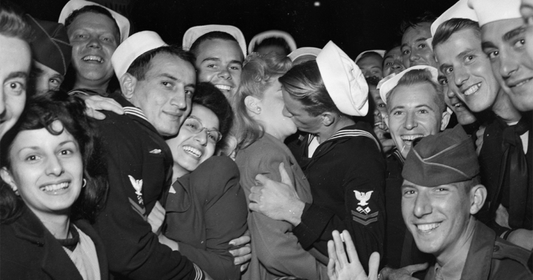 Sailors Celebrating