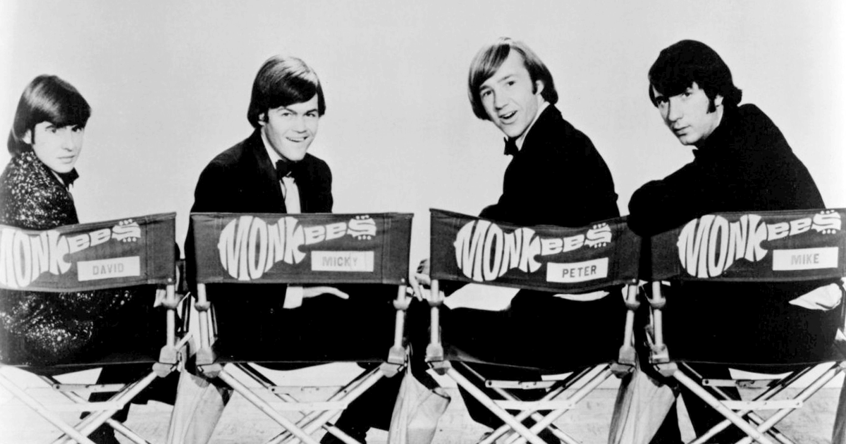 The Monkees, photographed in 1967 (Wikimedia Commons)