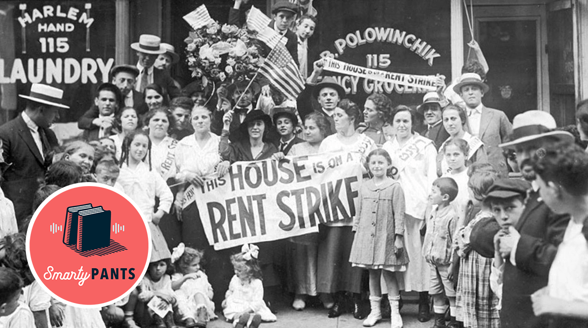 A 1919 rent strike in New York City (UtCon Collection/Alamy)