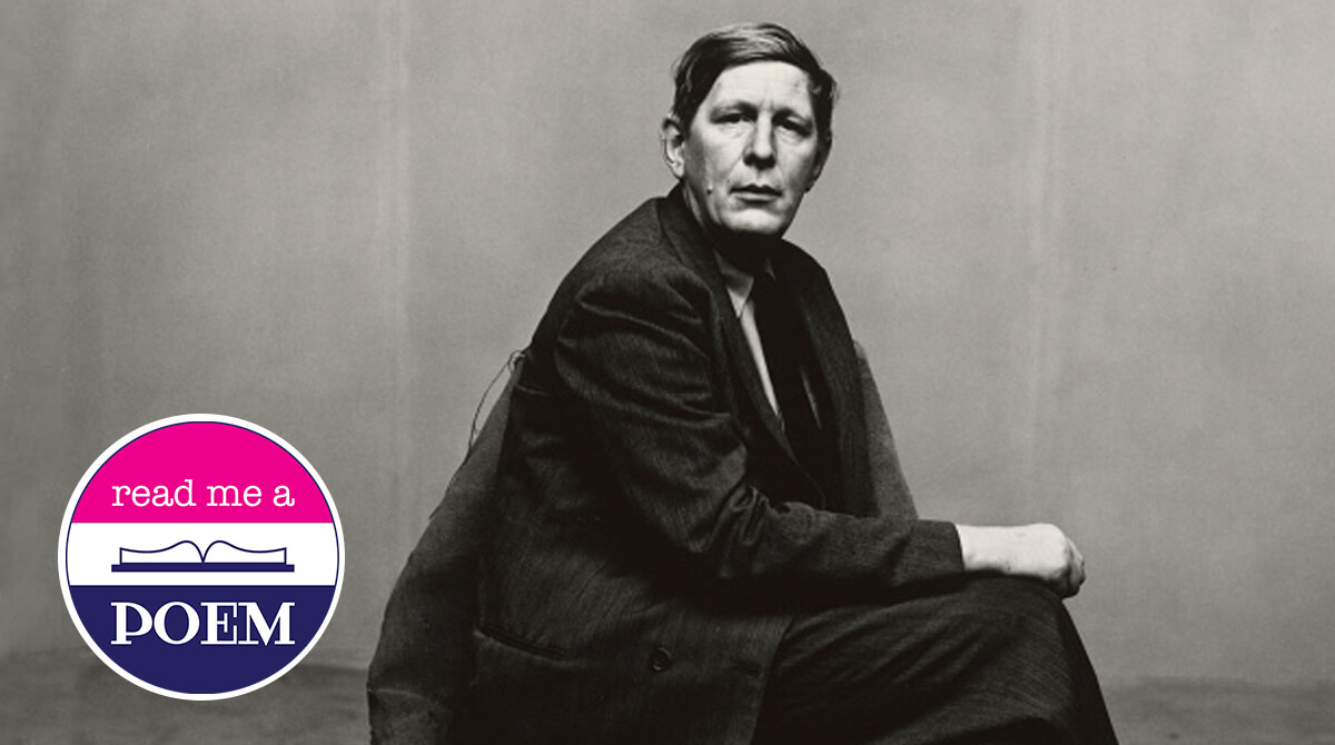 1947 portrait of W. H. Auden (National Portrait Gallery, Smithsonian Institution; gift of Irving Penn)