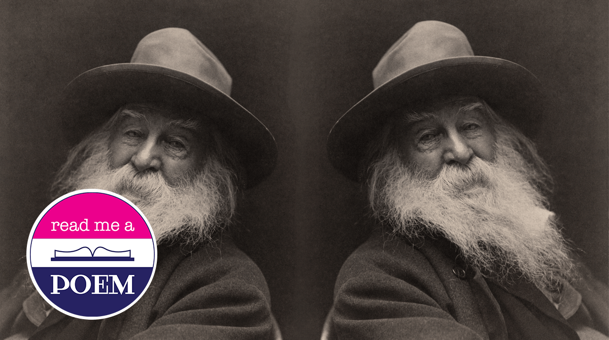 1887 portrait of Walt Whitman by George C. Cox (Library of Congress)