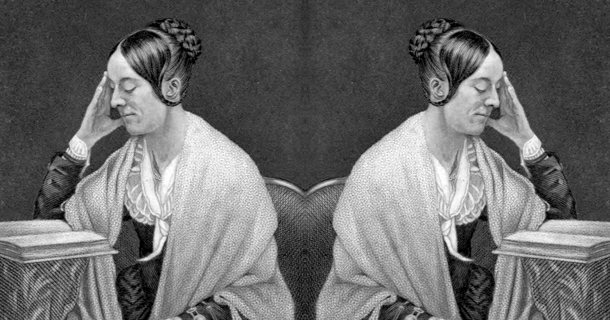 Engraving of transcendentalist Margaret Fuller, 1855, by R. Babson & J. Andrews (Wikimedia Commons)