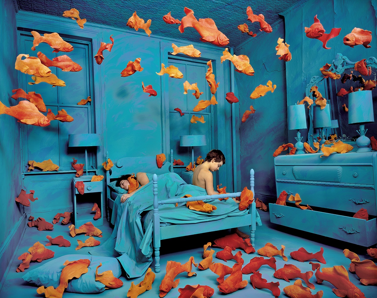 Revenge of the Goldfish by Sandy Skoglund, 1981 (© 1981, Sandy Skoglund)