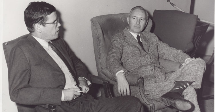 Jacques Barzun and Friend