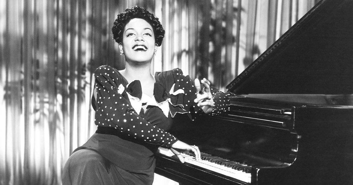 Pianist, singer, and actress Hazel Scott, who briefly hosted her own TV variety show (Everett Collection)