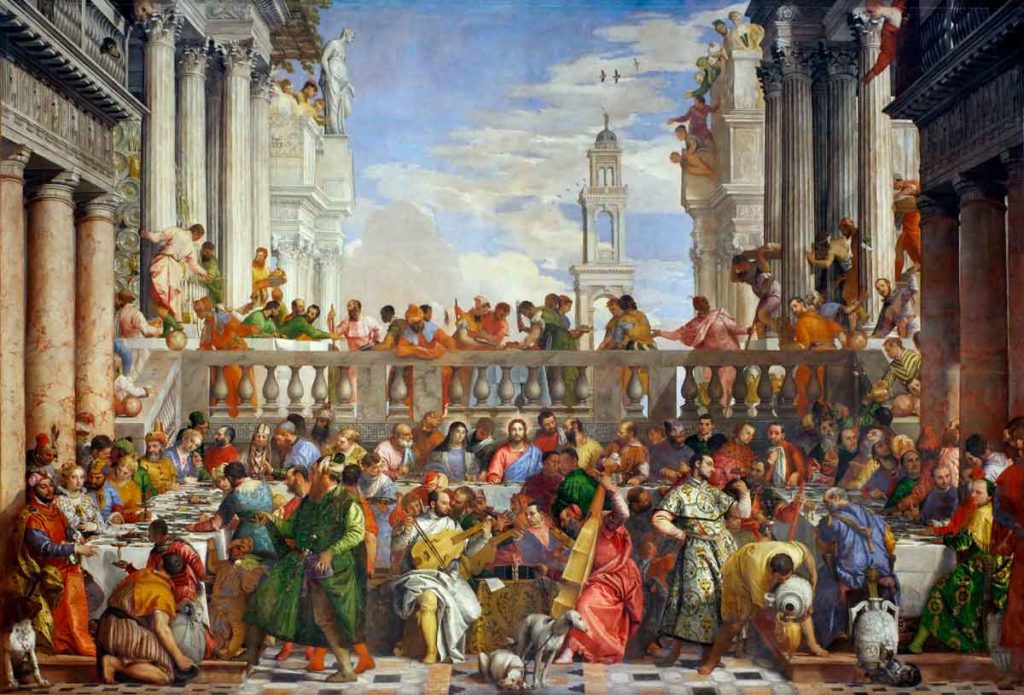 <em>The Wedding Feast at Cana</em> (1562) by Paolo Veronese