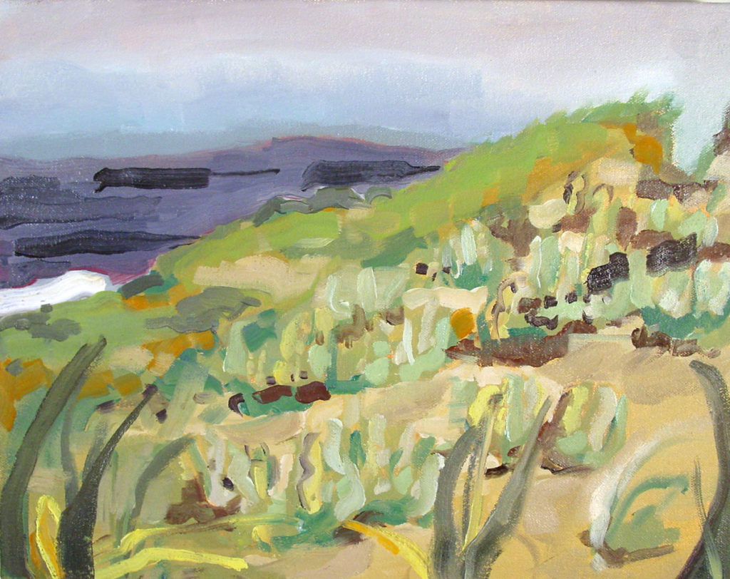 <em>Provincetown Wave</em> (2002), Megan Craig, 14 X 20", oil on canvas