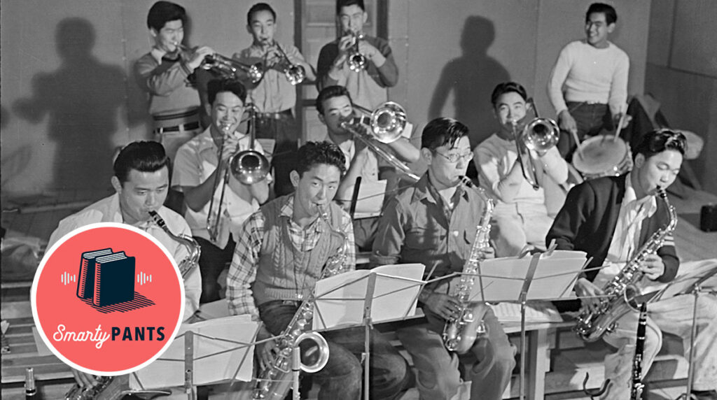 The George Igawa Orchestra, shown here in rehearsal, performed big band standards as well as pioneering arrangements of traditional Japanese music. (Tom Parker)