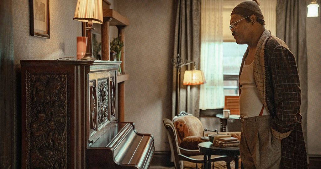 Samuel L. Jackson in <em>The Piano Lesson,</em> 2024 (Netflix/Everett Collection)