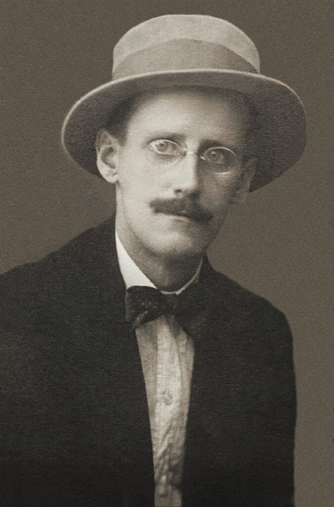 ODonnell_FULLbyAlexEhrenzweig Portrait of James Joyce by Alex Ehrenzweig, 1915 (Wikimedia Commons)