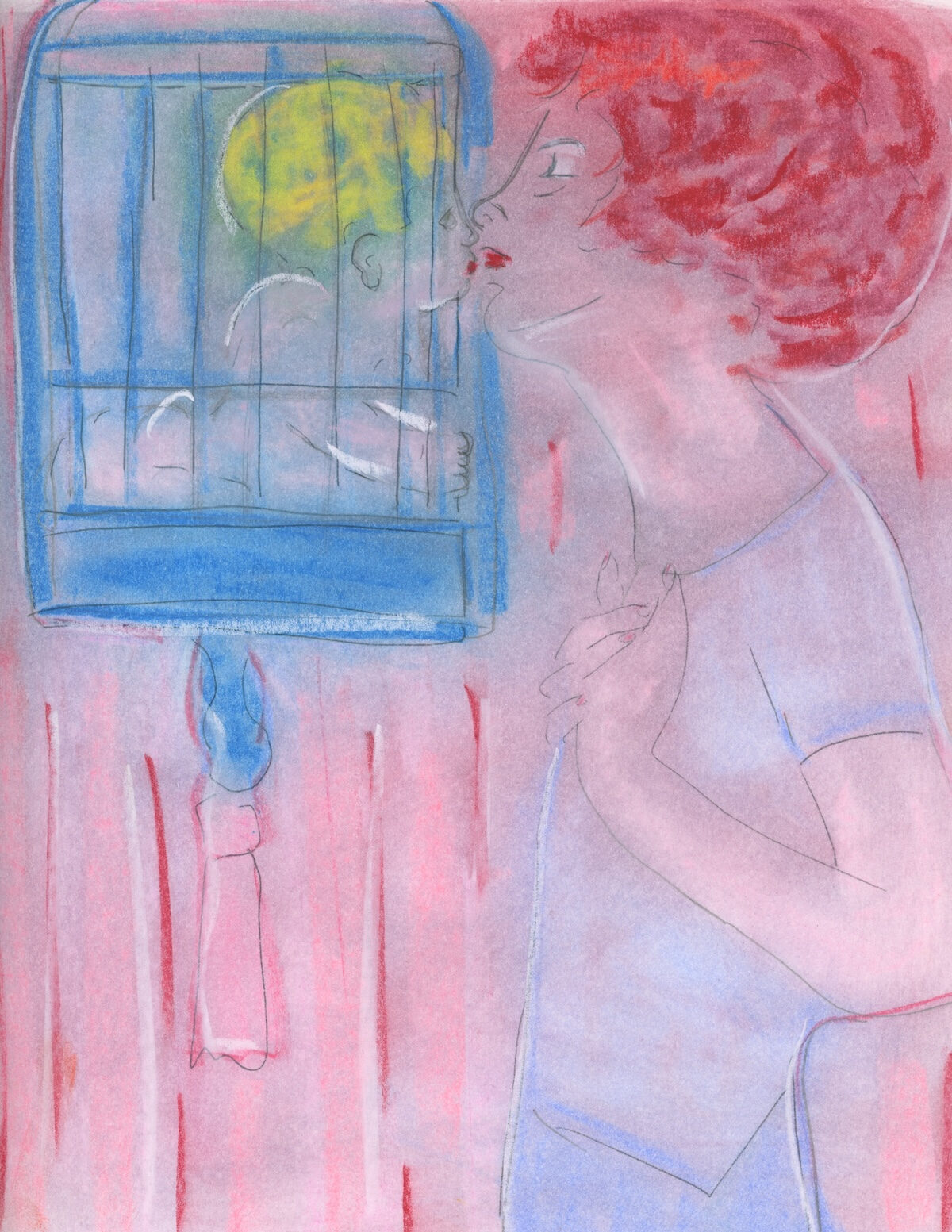 Me, the caged bird
